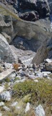 la prima voragine in basso
