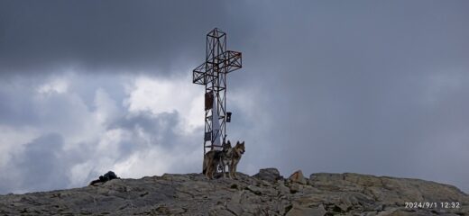 Punta Marguareis (m.2652) e i bellissimi Husky 