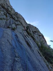 L1 con il crollo a destra