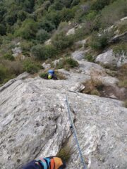 passo atletico prima della sosta dello spigolo