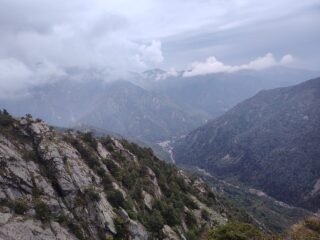 Rosazza vista dalla cima.