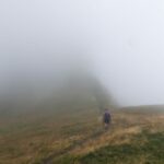 Sella dopo Bunzkogele, nelle nuvole