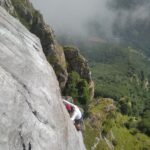 Padre in tachipnea in uscita dal tettino.