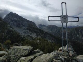 In cima.