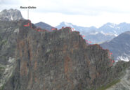 La cresta vista dal M. Camoscere (foto d'archivio)