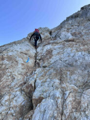 Placconate per raggiungere la cresta