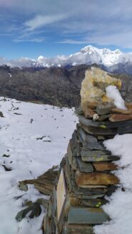Il gruppo del Bianco dal Colle di Crosatie