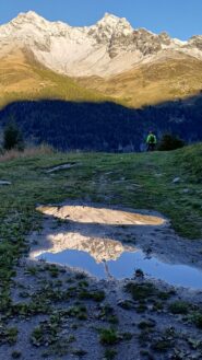 sosta contemplativa sui Tremila