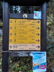 Inizio mulattiera reale.