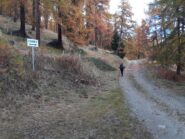 Nuovi cartelli alla partenza.