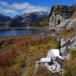 Scendendo dai Laghi di Resy: l’arrivo del sentiero all’alpeggio Fourcare dessus
