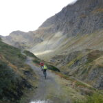 parte alta del percorso