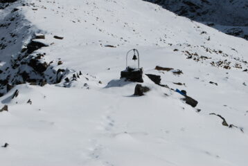 La campanella vista dalla vetta