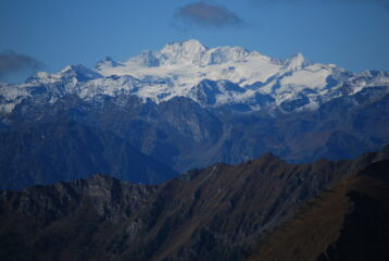 Gran Paradiso tele-visto dalla vetta del Palon de Resy