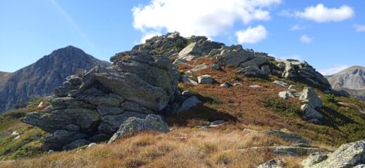 Salita verso Cima Ruscarina (m.2257)