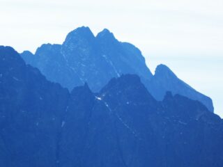 Dragonet, Argentera e Corno Stella dalla cima