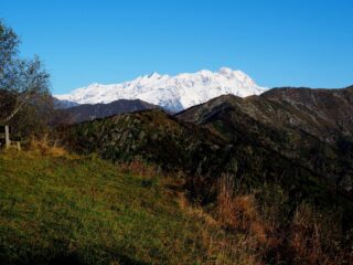 Il M.te Rosa da San Bernardo.