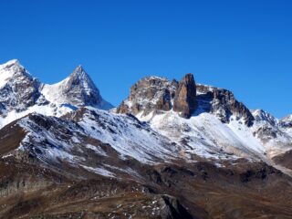 Scorcio sul Pic du Thabor e la Rocca Bissort.