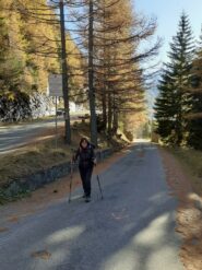 Ritorno al parcheggio superiore con chiusura dell'anello.