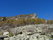 Parete Sud del Castlus da sotto