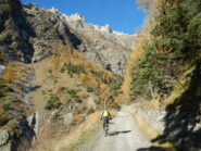 sterrato agevole e con pendenze regolari