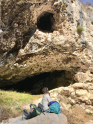 L'ingresso della grotta