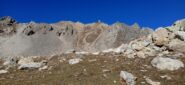 Il ripido pendio per la cima del Monte Oserot 