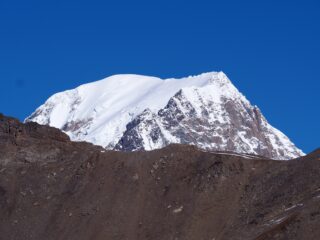 La cupola sommitale del M.te Bianco.