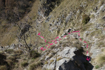 Il Passetto visto dall'alto