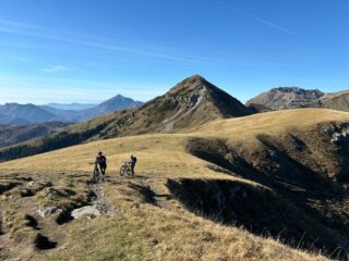 portage verso bocchetta Regadur