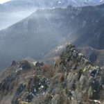 Dente occidentale al centro, denti minori e dorsale truc Bose e testa di Betassa in alto.