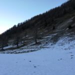 Sentierino dall' alpeggio alla dorsale