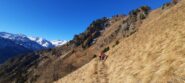 Sui ripidi traversi in alto
