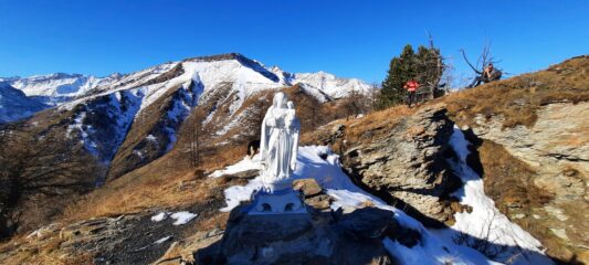 La Madonnina della cima prima del Cavallo