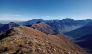 vista verso la Cima di Piastra  e il Vallone di Entraque