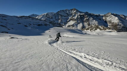 Poco sopra il colle, appena partiti, sulla sx orografica