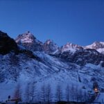 L'alba sul Monviso (foto E. Lana).