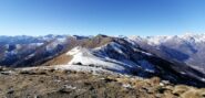 il crinale con poca neve