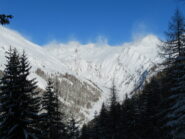 il vallone di Planaval visto dall'alto
