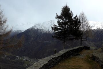 L'alta valle nella tormenta