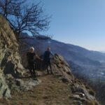 Mulattiera con panorama