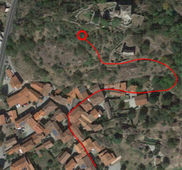 Traccia dell'avvicinamento .