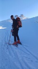 In salita verso il Monte Bue