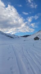 Salita in prossimità del rifugio Balma
