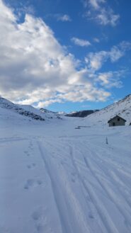 Salita in prossimità del rifugio Balma