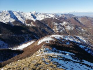 Cresta NO dall' alto