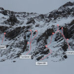 Le cascate della combe de Laurichard