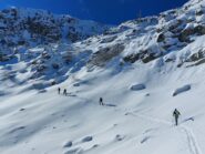 Traverso in uscita dalla conca