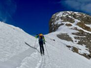 Uscita sulla crete Blanche.