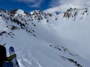 Lo spettacolare anfiteatro della Combe du Lac Rouge